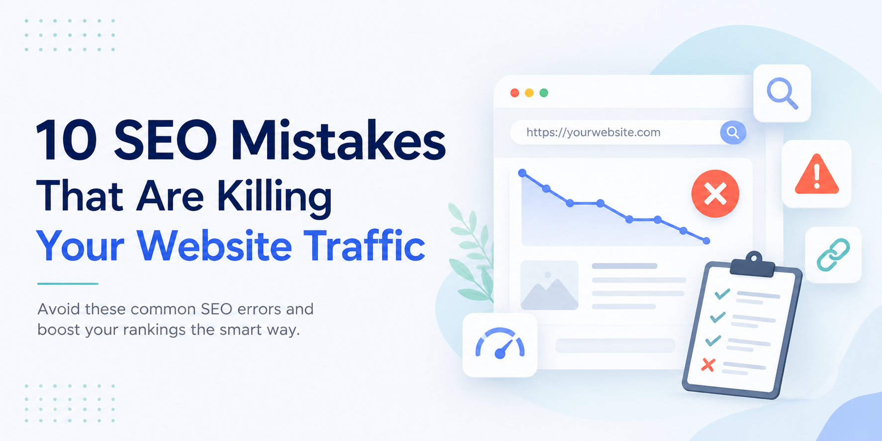 10 SEO Mistakes That Are Killing Your Website Traffic
